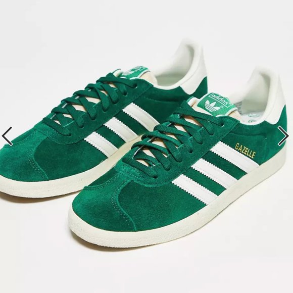 Adidas gazelle 40.5 Female US 7.5 Men GREEN***, 9-9.5 Women - Picture 1 of 5